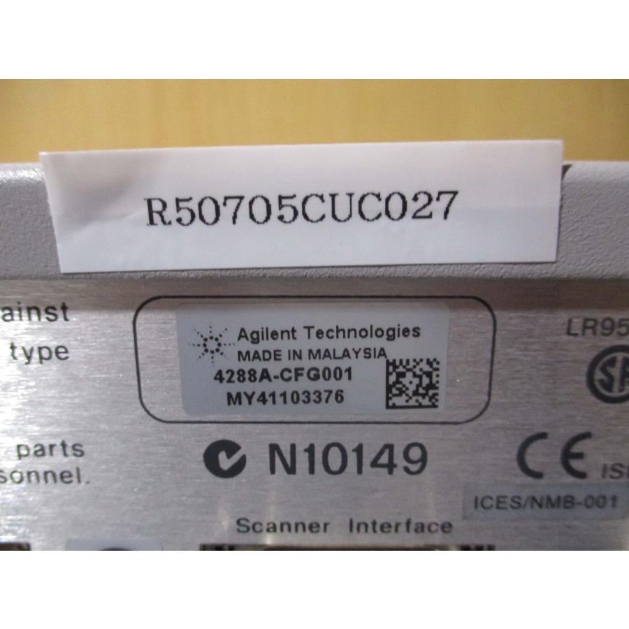 中古 Agilent 4288A-CFG001 CAPACITANCE METER 通電OK 中古 Agilent 4288A-CFG001 CAPACITANCE METER 通電OK