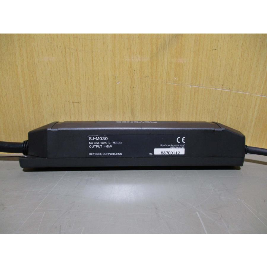 中古 KEYENCE SJ-M030/SJ-M300 イオナイザー 静電気除去装置 中古 KEYENCE SJ-M030/SJ-M300 イオナイザー 静電気除去装置