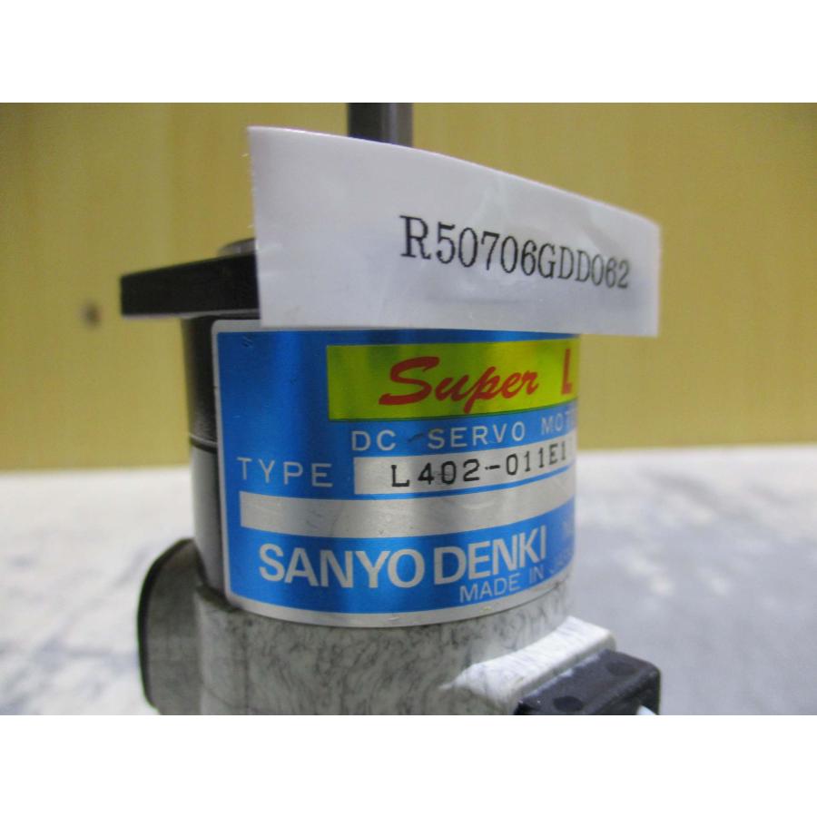 中古 SANYO DENKI L402-011E17 DCサーボモータ 2個(R50706GDD062