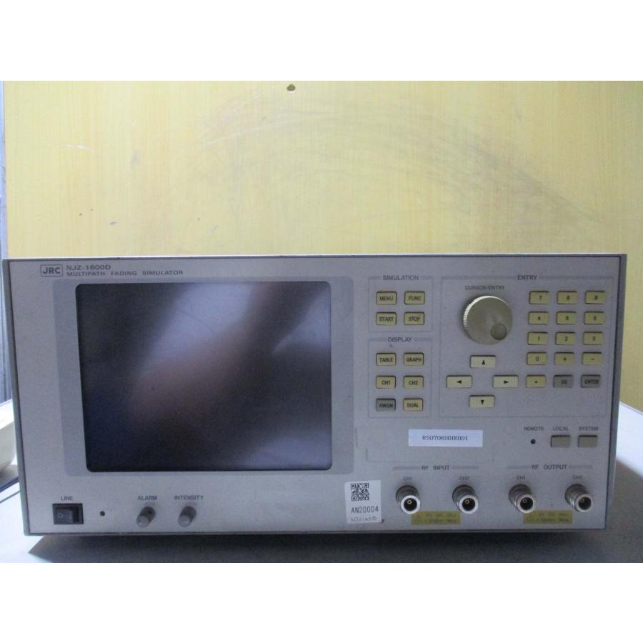 中古 JRC NJZ-1600D Multipath Fading Simulator マルチパス 中古 JRC NJZ-1600D Multipath Fading Simulator マルチパス