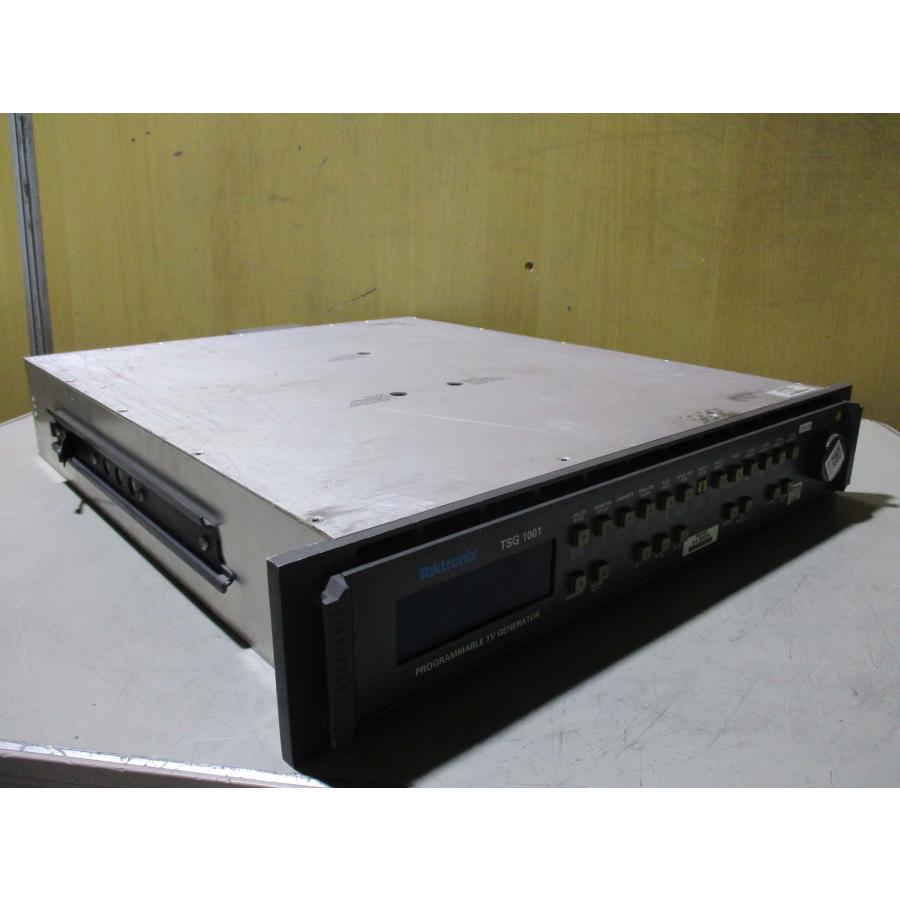 中古 TEKTRONIX TSG 1001 PROGRAMMABLE TV GENERATOR 通電OK 中古 TEKTRONIX TSG 1001 PROGRAMMABLE TV GENERATOR 通電OK