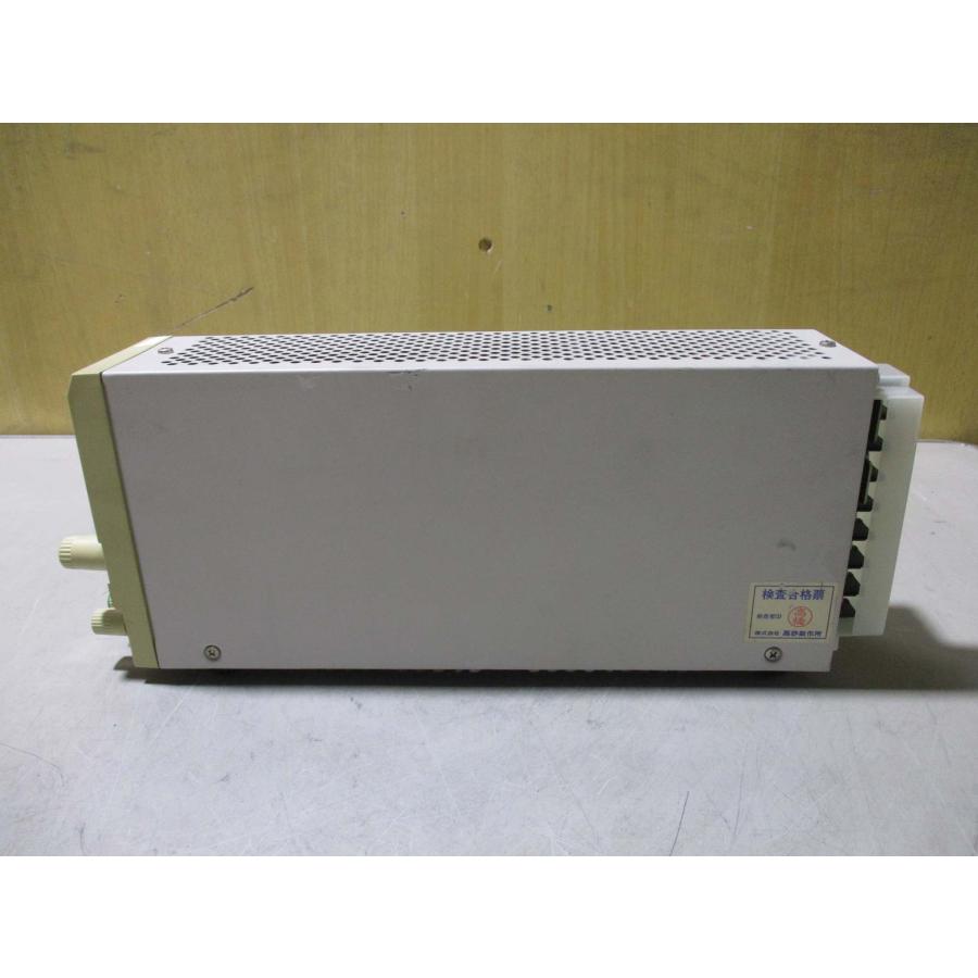 中古TAKASAGO REGULATED DC POWER SUPPLY KX-100H 直流安定化電源 通電