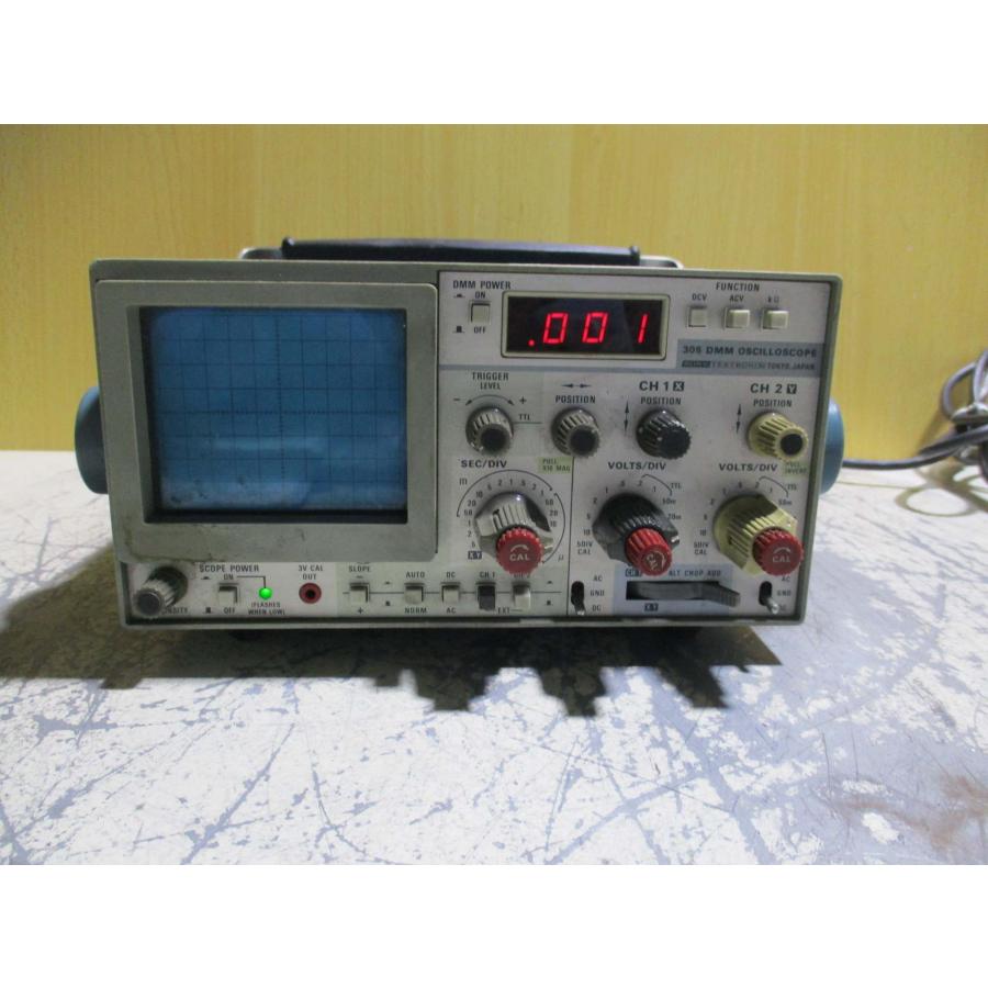 中古Tektronix/テクトロニクス 305 DMMオシロスコープ 通電確認 中古Tektronix/テクトロニクス 305 DMMオシロスコープ 通電確認