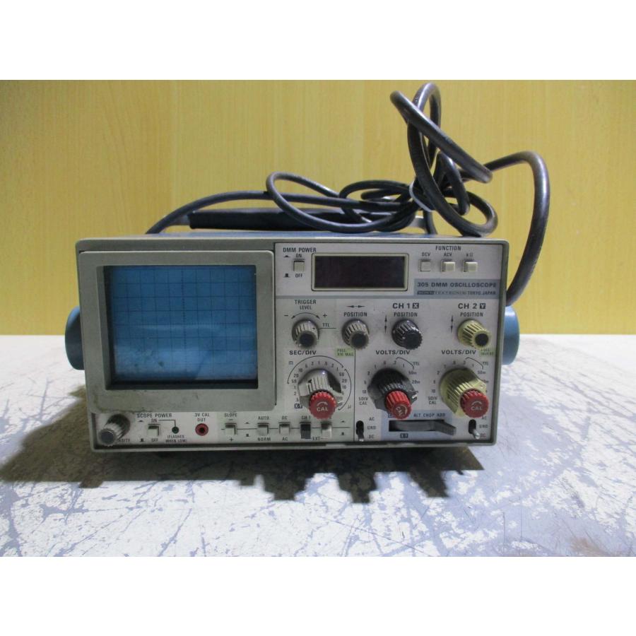 中古Tektronix/テクトロニクス 305 DMMオシロスコープ 通電確認(R50707DFA002)｜growdetradingltd｜02