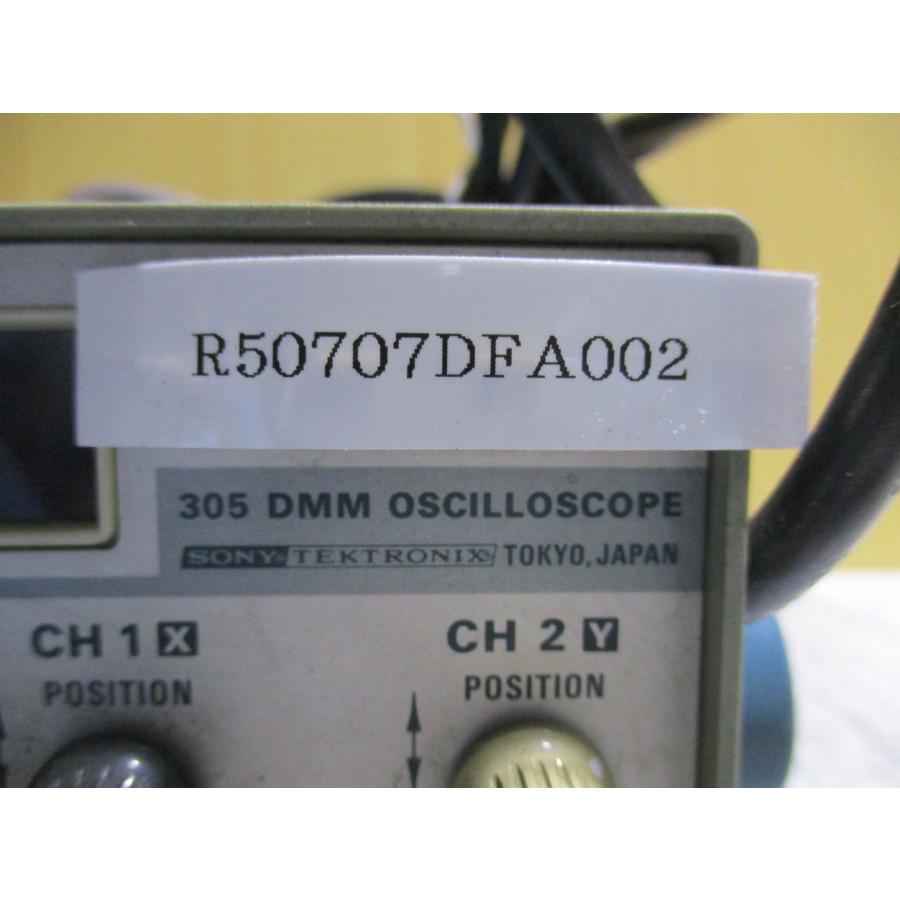 中古Tektronix/テクトロニクス 305 DMMオシロスコープ 通電確認 中古Tektronix/テクトロニクス 305 DMMオシロスコープ 通電確認
