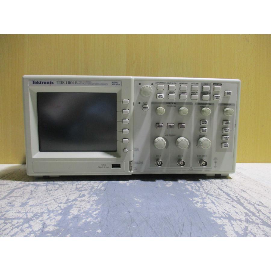 中古Tektronix 2ch デジタルオシロスコープ TDS1001B 40MHz 500MS/s 