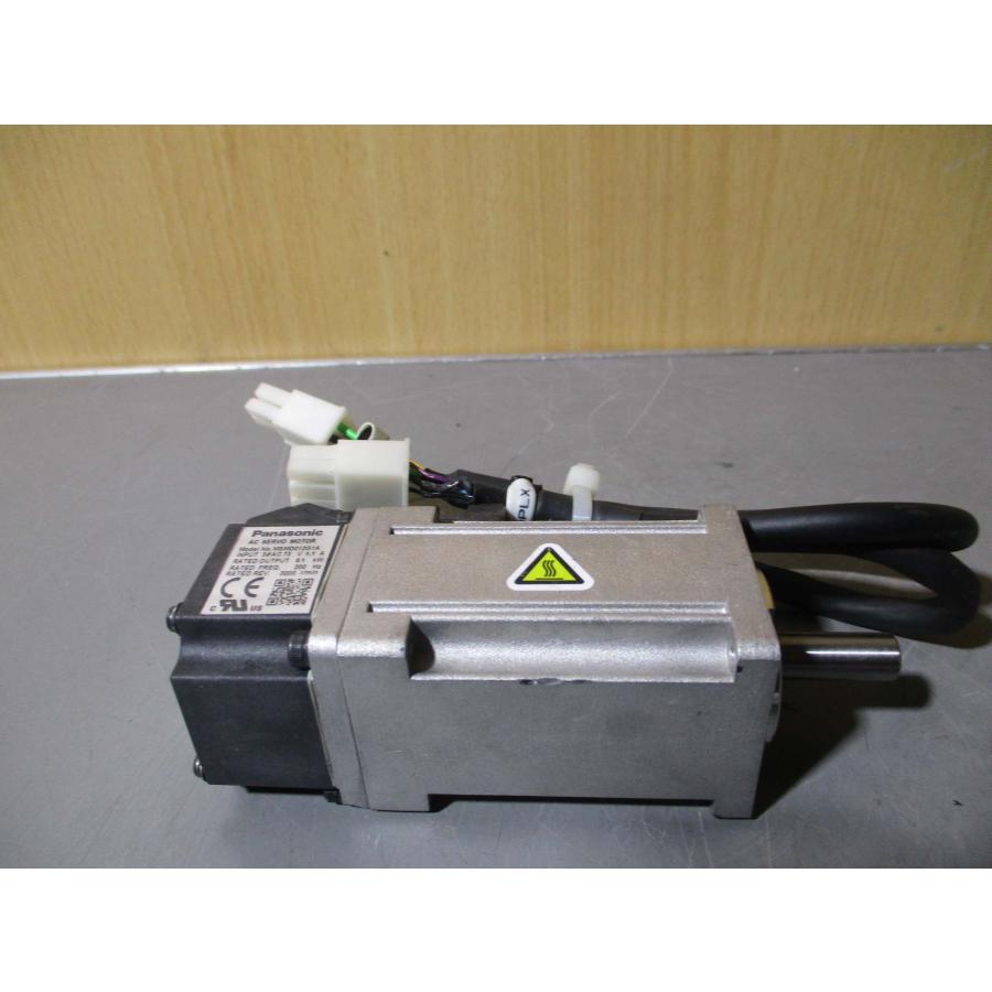 中古 Panasonic  MSMD012G1A ACサーボモータ 1.1A 0.1KW(R50708GBC077)｜growdetradingltd｜02