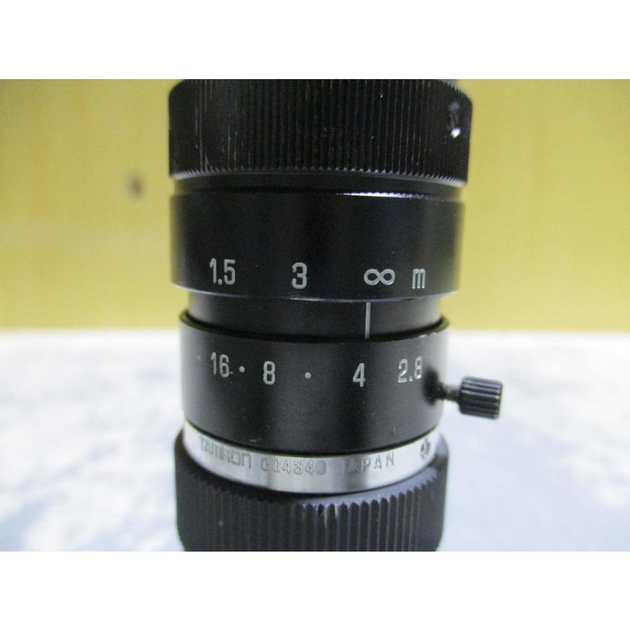 中古 COSMICAR/PENTAX TV LENS  EXTENSION TUBE SET 40MM /TAMRON 004340 /1:2.8 50MM(R50708KA-D-A011)｜growdetradingltd｜03