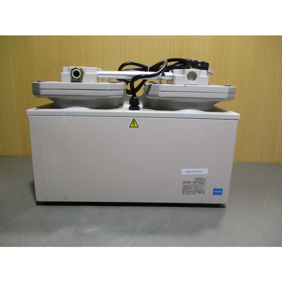 中古 ULVAC DA-241S ダイアフラム型ドライ真空ポンプ 1段排気 中古 ULVAC DA-241S ダイアフラム型ドライ真空ポンプ 1段排気