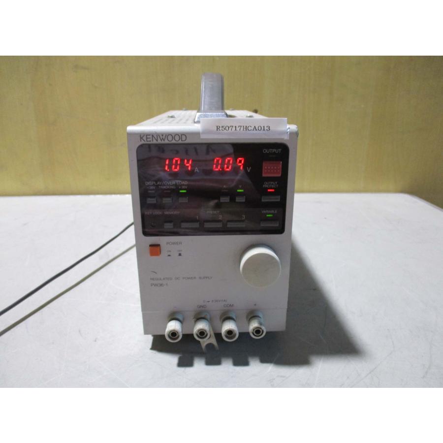 中古KENWOOD PW36-1 REGULATED DC POWER SUPPLY 直流安定化電源 中古KENWOOD PW36-1 REGULATED DC POWER SUPPLY 直流安定化電源