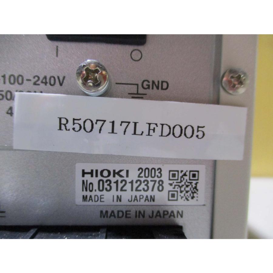 中古HIOKI 波形判定器 8731 WAVE COMPARATOR 通電確認 中古HIOKI 波形判定器 8731 WAVE COMPARATOR 通電確認