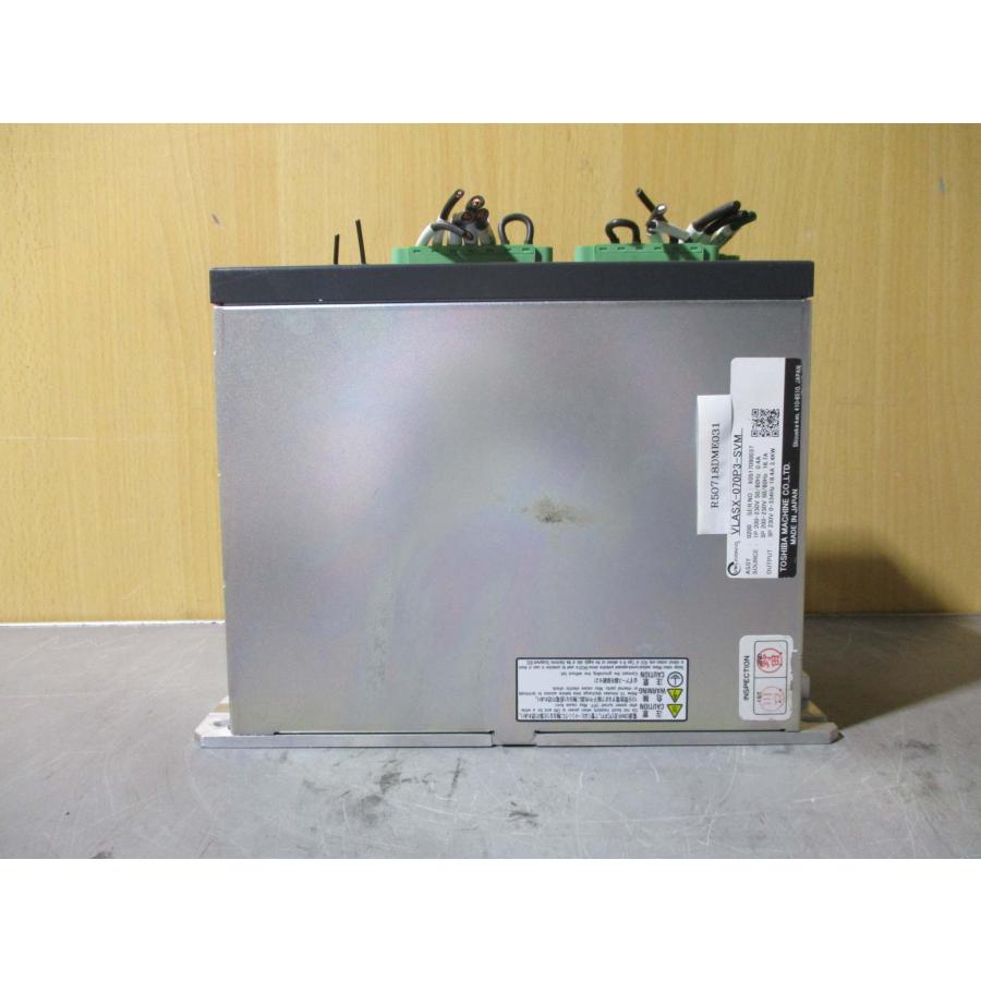 中古 TOSHIBA MACHINE サーボ アンプ VLASX-070P3-SVM 3P 230V 0 中古 TOSHIBA MACHINE サーボ アンプ VLASX-070P3-SVM 3P 230V 0