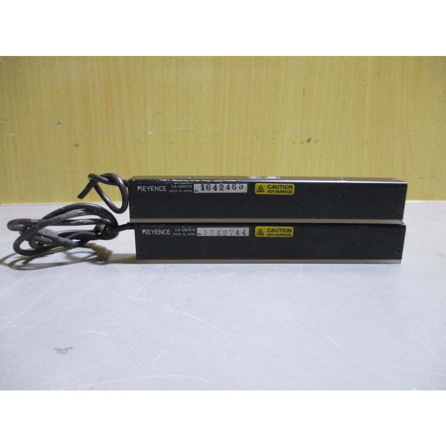 中古 Keyence 画像処理用LED照明 白色バー CA-DBW13 2個(R50719AAA013) : growdetrading ...
