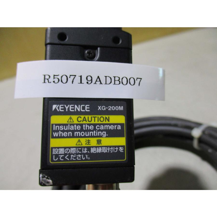 中古 EYENCE XG-200M 画像処理システム/CA-CN3 カメラケーブル 中古 EYENCE XG-200M 画像処理システム/CA-CN3 カメラケーブル
