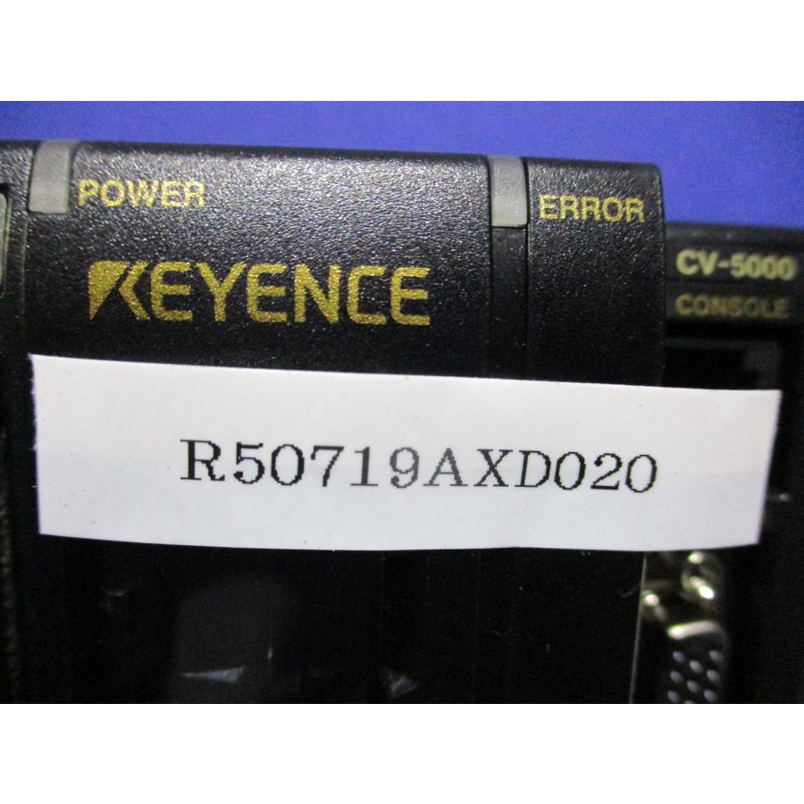 中古 KEYENCE CV-5000 デジタル画像センサ/コントローラ(R50719AXD020