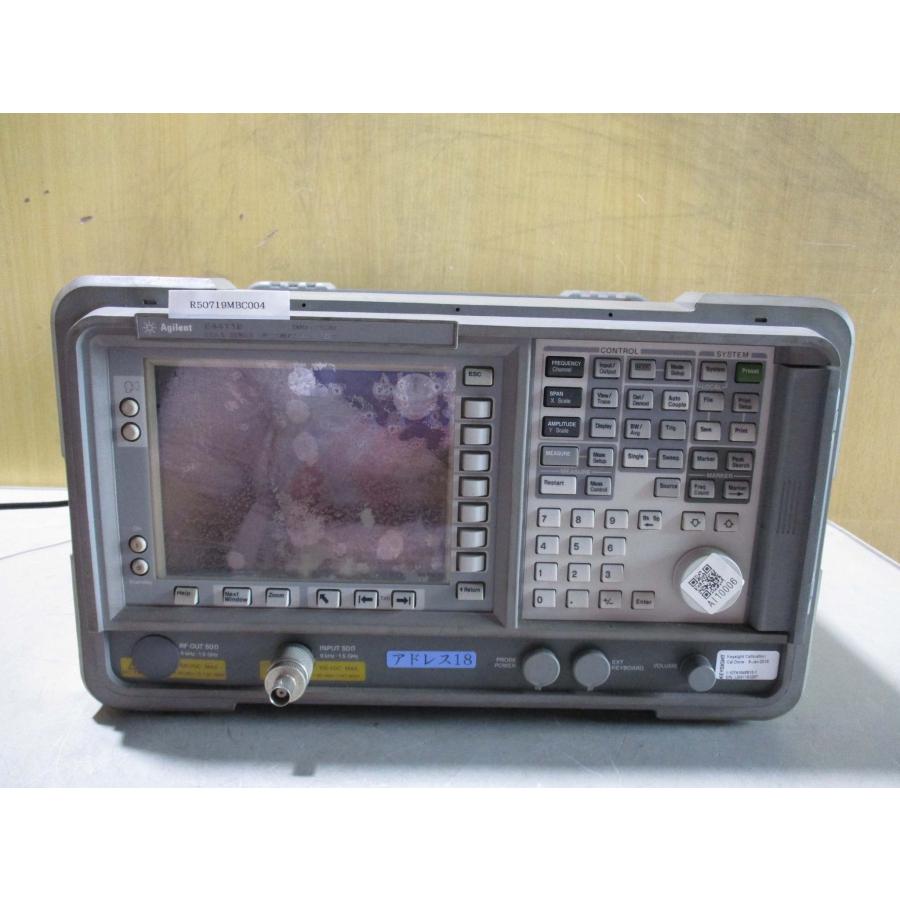 中古 Agilent E4411B ESA-L Spectrum analyzer <通電OK 中古 Agilent E4411B ESA-L Spectrum analyzer <通電OK