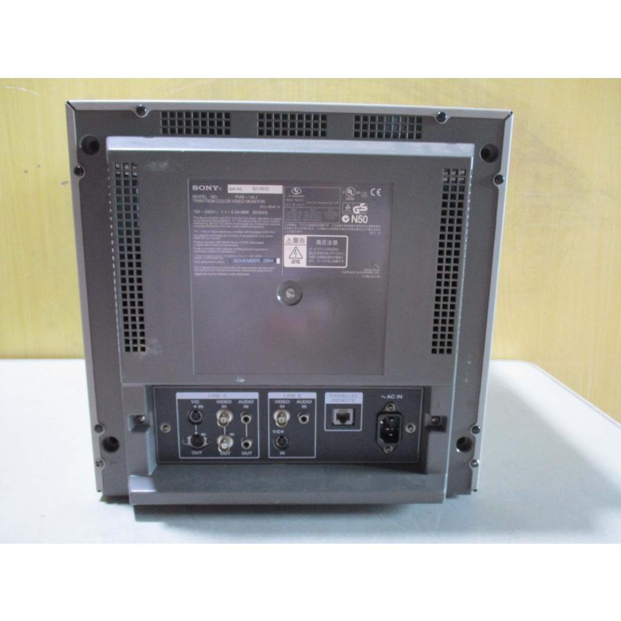 中古 SONY MK3061 PVM-14L1 TRINITRON COLOR MONITOR＜通電OK＞(R50719MBD001)｜growdetradingltd｜05