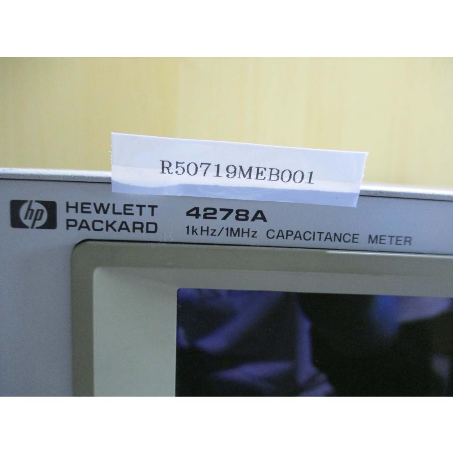 中古 Agilent HP 4278A - Capacitance Meter 1KHz / 1MHz 6 中古 Agilent HP 4278A - Capacitance Meter 1KHz / 1MHz 6