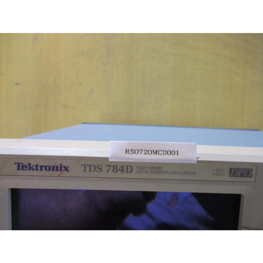 中古 TEKTRONIX DIGITAL PHOSPHOR OSCILLOSCOPE TDS784D 通電OK(R50720MCD001)｜growdetradingltd｜03