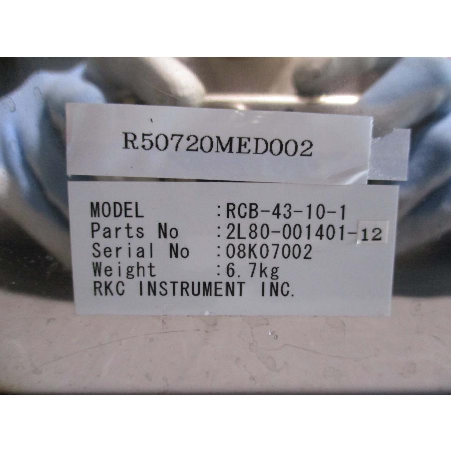 中古 RKC HEATER CONTROLLER BOX RCB-43-10-1(R50720MED002