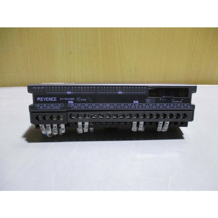 中古KEYENCE KV-RC32BX プログラマブルコントローラ アナログ 中古KEYENCE KV-RC32BX プログラマブルコントローラ アナログ