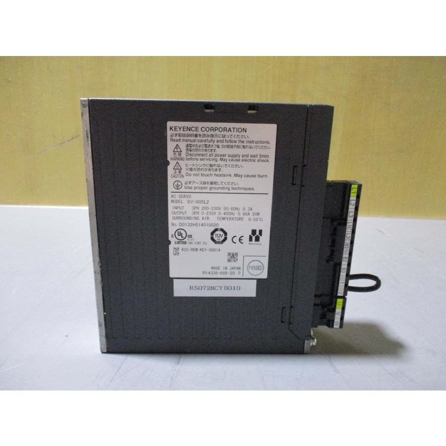 キーエンス SV2-005L2 ACサーボシステム 50W 動作保証 覚める キーエンス SV2-005L2 ACサーボシステム 50W 動作保証 覚める