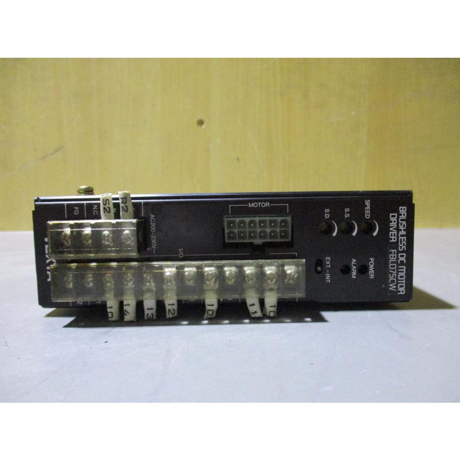 中古 Oriental Motor VEXTA FBLD75CW Brushless DC Speed Controller ...