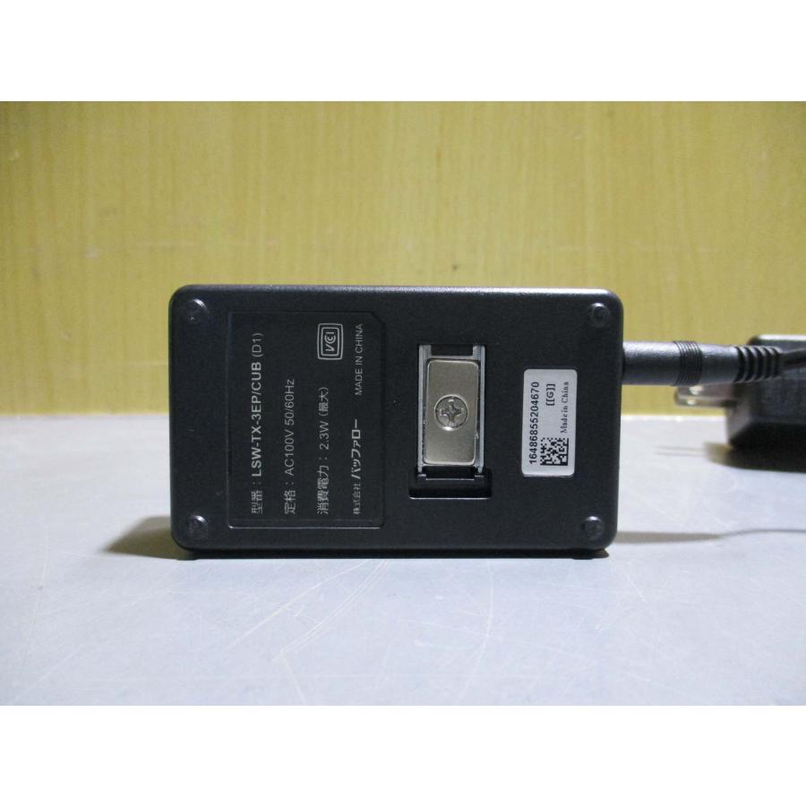 (未使用･未開封品)　BUFFALO 10/100Mbps対応 プラスチック筺体 AC&amp;USB電源 3ポート ブラック スイッチングハブ LSW-TX-3EP/CUB og8985z Amazon | BUFFALO 10/100Mbps対応 プラスチック筺体 AC&USB電源