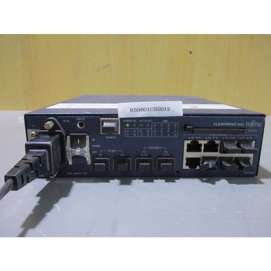 中古 FUJITSU FLASHWAVE 2442 通電OK(R50801CBD012 中古 FUJITSU FLASHWAVE 2442 通電OK(R50801CBD012