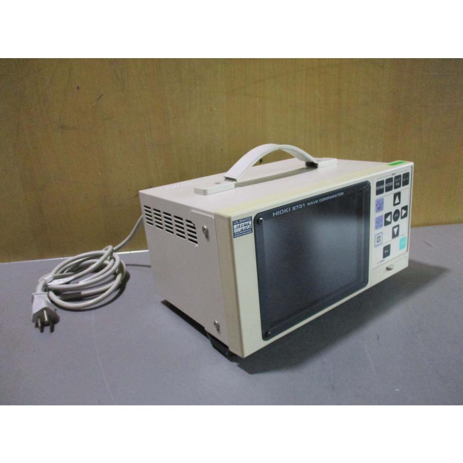 中古 HIOKI WAVE COMPARATOR 8731 波形判定器 通電OK 中古 HIOKI WAVE COMPARATOR 8731 波形判定器 通電OK