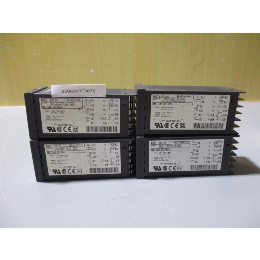中古 RKC CB103 デジタル指示調節計 4個(R50804DFD075) : growdetrading Yahoo!ショップ - 通販 ...