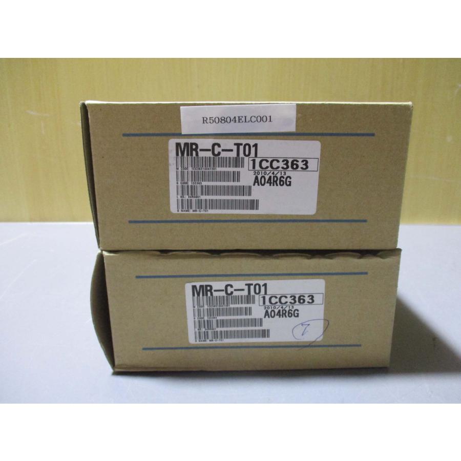 新古 MITSUBISHI MR-C-T01 AC servo drive 2個(R50804ELC001 新古 MITSUBISHI MR-C-T01 AC servo drive 2個(R50804ELC001