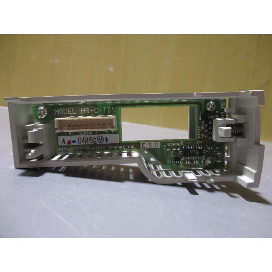 新古 MITSUBISHI MR-C-T01 AC servo drive 2個(R50804ELC001 新古 MITSUBISHI MR-C-T01 AC servo drive 2個(R50804ELC001