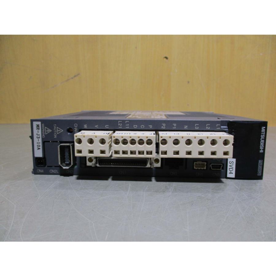 中古 MITSUBISHI AC SERVO MR-J3-10A ACサーボアンプ 100W