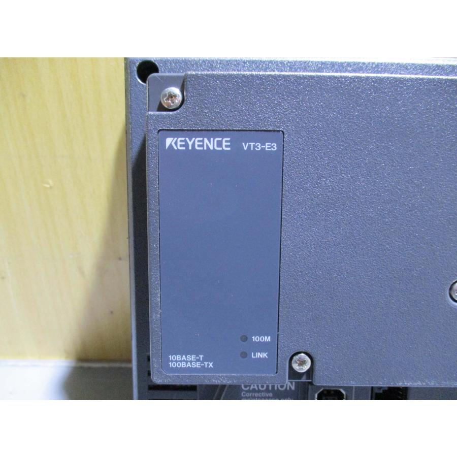 中古 KEYENCE VT3-V7/VT3-E3 7型 VGA TFTカラー タッチパネル＜通電OK