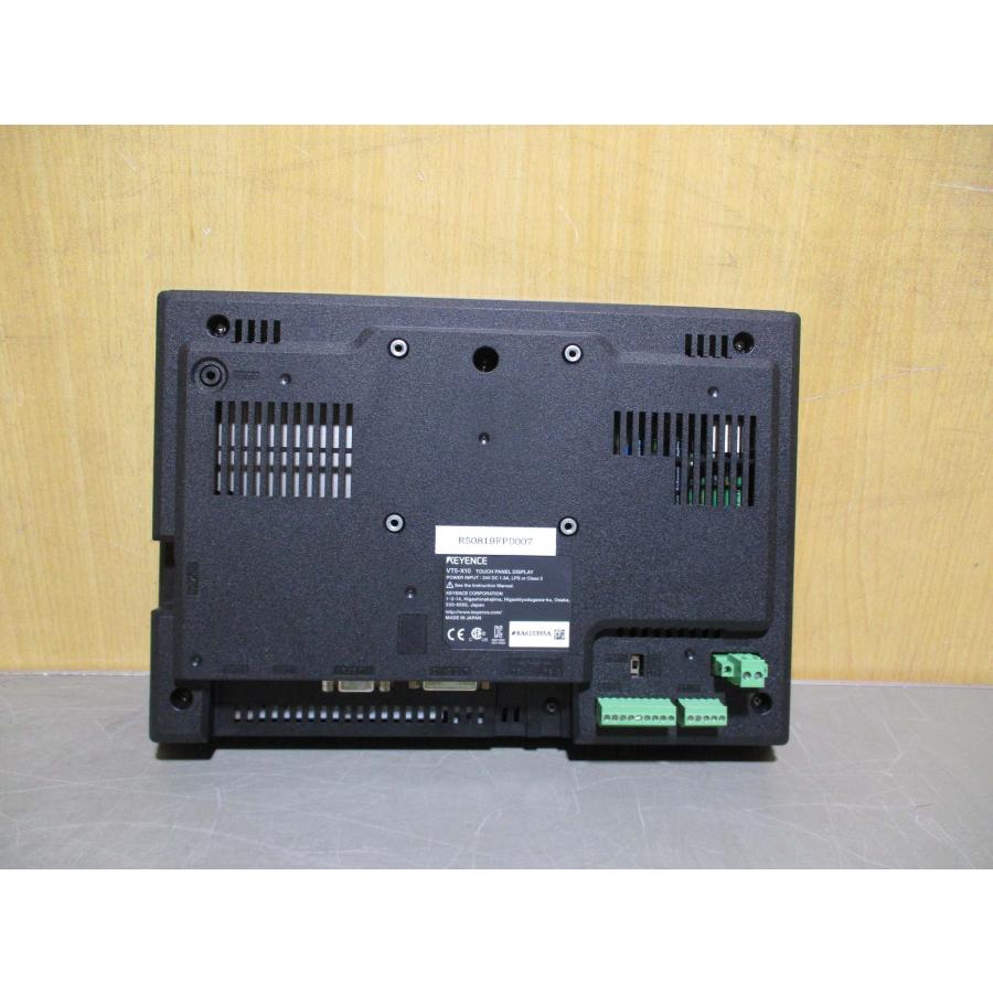 中古 KEYENCE VT5-X10 タッチパネルディスプレイ ＜通電OK
