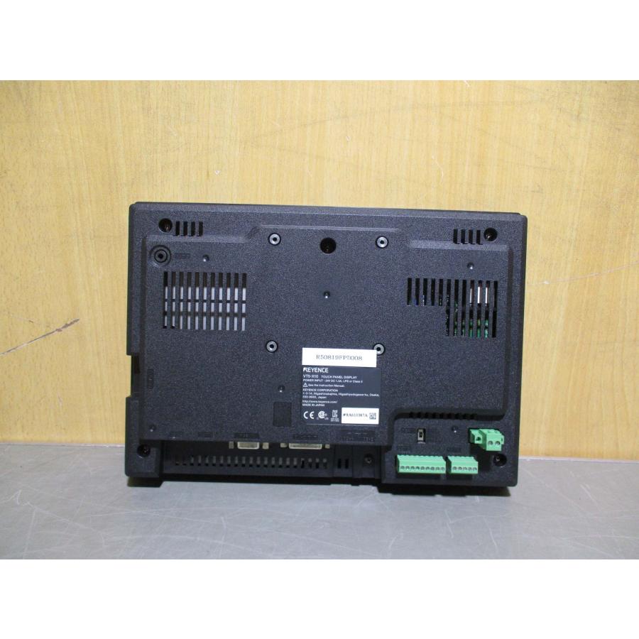 中古 KEYENCE VT5-X10 タッチパネルディスプレイ ＜通電OK