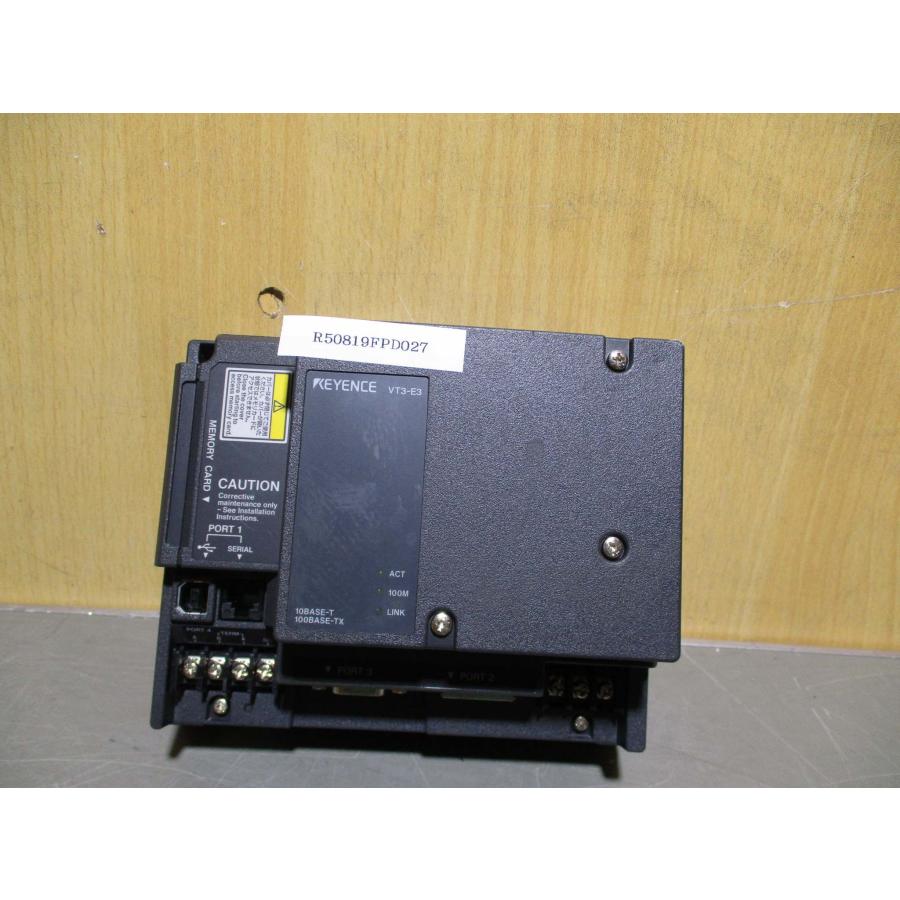 中古 KEYENCE VT3-E3 イーサネットユニット VT3-V7 7型 VGA TFT 中古 KEYENCE VT3-E3 イーサネットユニット VT3-V7 7型 VGA TFT
