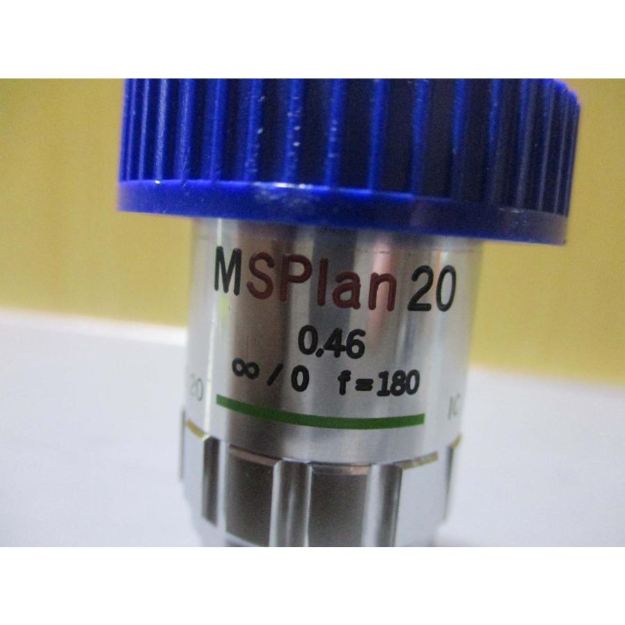 中古 OLYMPUS ULWD MSPlan20 0.46 ∞/0 f=180 顕微鏡 対物レンズ 中古 OLYMPUS ULWD MSPlan20 0.46 ∞/0 f=180 顕微鏡 対物レンズ
