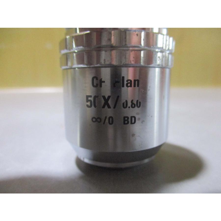 中古 Nikon CF Plan 50x/0.80 ∞/0 BD 顕微鏡対物レンズ 中古 Nikon CF Plan 50x/0.80 ∞/0 BD 顕微鏡対物レンズ