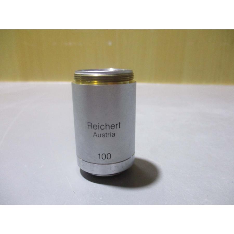 中古 REICHERT PLAN FLUOR 100X/0.95 IK Microscope Objective 顕微鏡対物レンズ(R50825AA-D-A250)_1