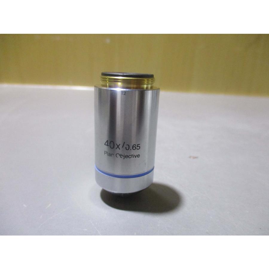 中古 OLYMPUS 40X/0.65 PLAN OBJECTIVE 対物レンズ(R50825AA-D-B087)_1