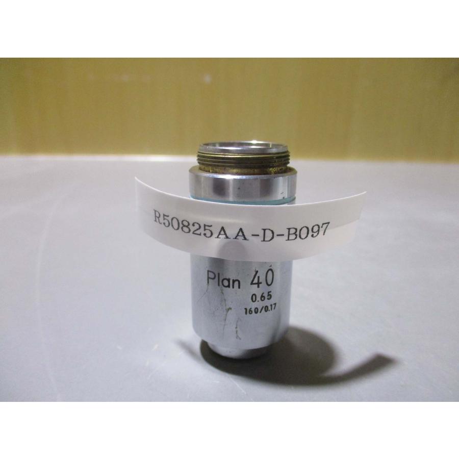 中古 NIKON PLAN 40 0.65 160/0.17 Microscope Objective 顕微鏡対物