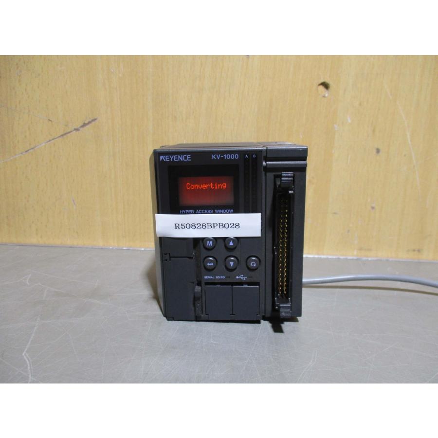 中古 KEYENCE KV-1000 CPU MODULE 通電OK(R50828BPB028