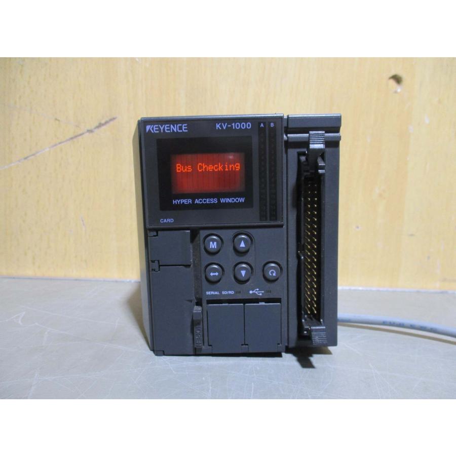中古 KEYENCE KV-1000 CPU MODULE 通電OK(R50828BPB028