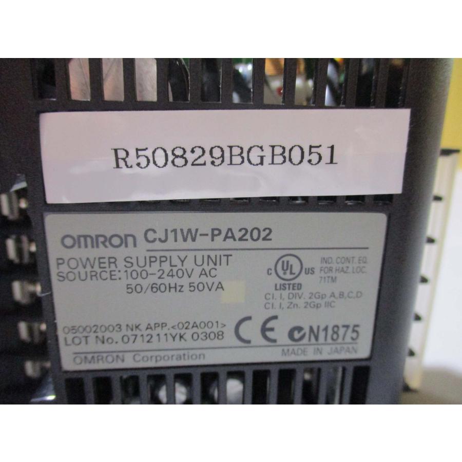 中古Omron CJ1W-PA202 Power supply unit 2個(R50829BGB051