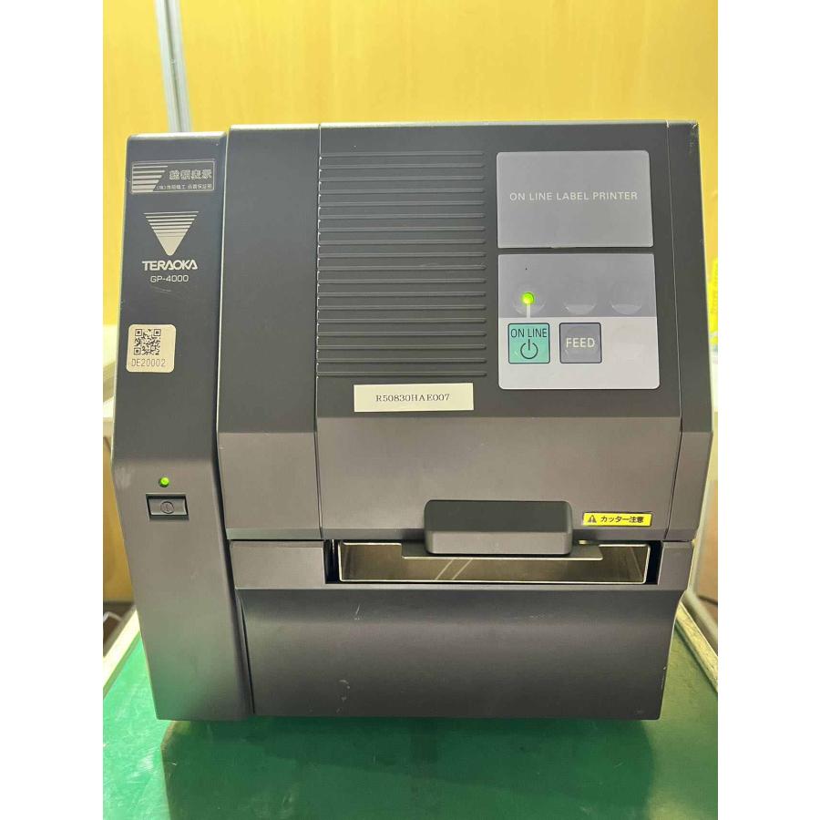 中古 寺岡精工 TERAOKA GP-4000 ラベルプリンター テラオカ 中古 寺岡精工 TERAOKA GP-4000 ラベルプリンター テラオカ