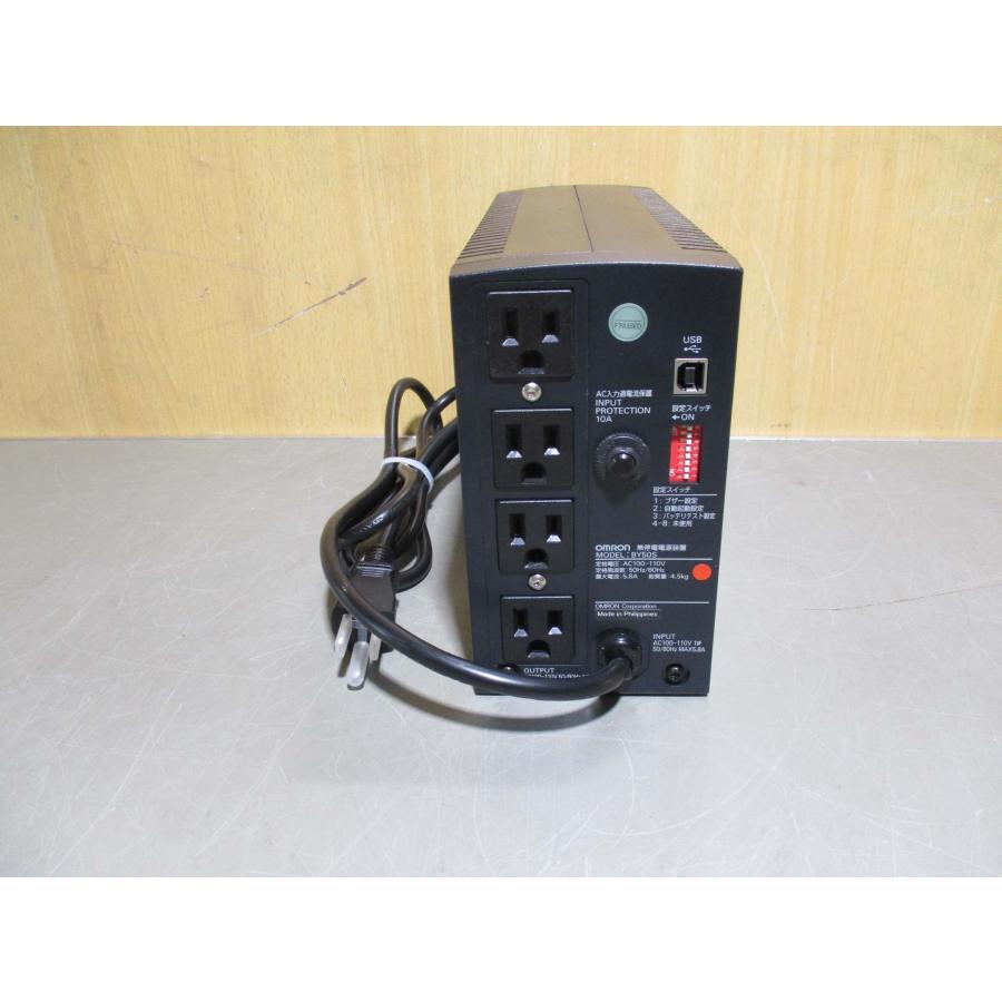 中古 OMRON BY50S UPS 無停電電源装置 ＜通電OK＞(R50830HAE012
