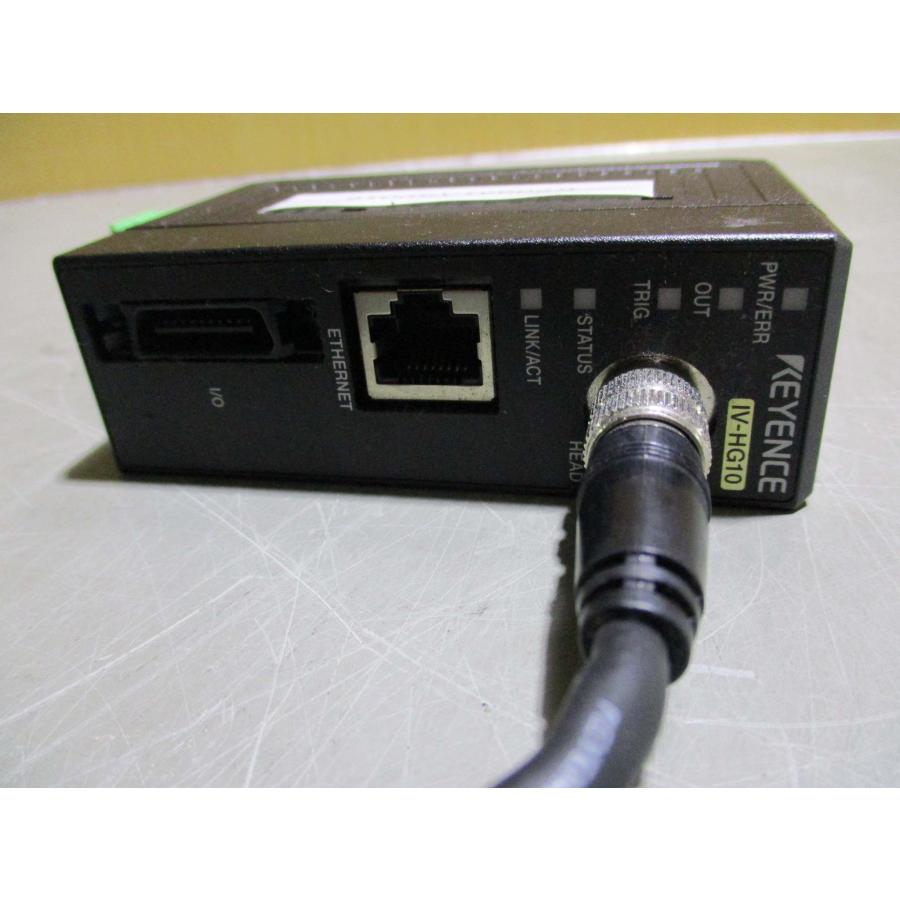 中古 KEYENCE IV-HG10/IV-HG500CA IV-HG用 センサ アンプ親機