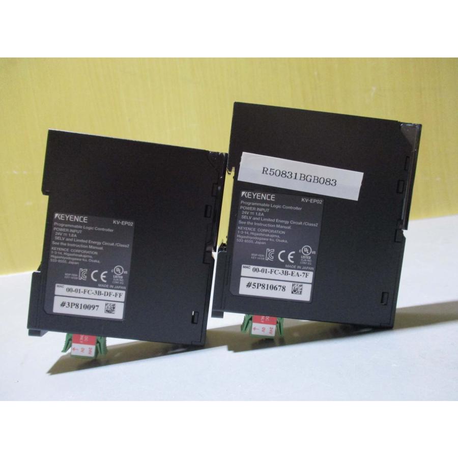 中古 KEYENCE POGRAMMABLE LOGIC CONTROLLER KV-EP02 中古 KEYENCE POGRAMMABLE LOGIC CONTROLLER KV-EP02